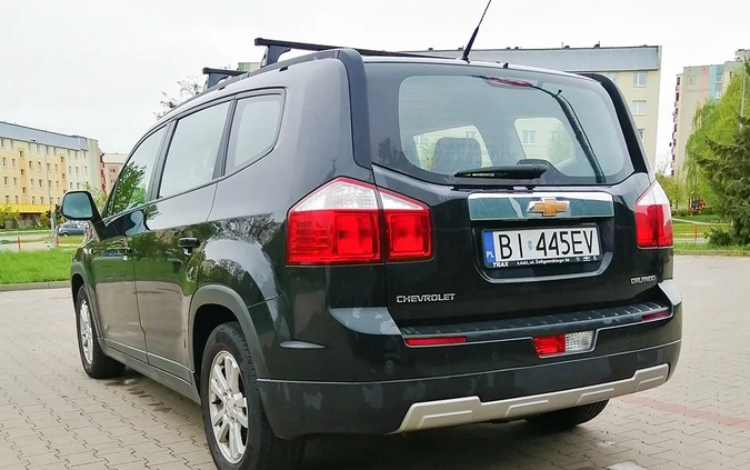 Chevrolet Orlando cena 31900 przebieg: 129700, rok produkcji 2012 z Białystok małe 67